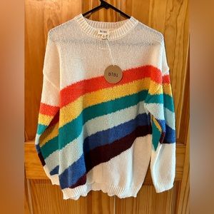 Bibi Rainbow Sweater XL